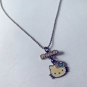 Cookie Lee necklace with Hello Kitty pendant in ballchain